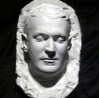 photo of Michael Collins' death mask